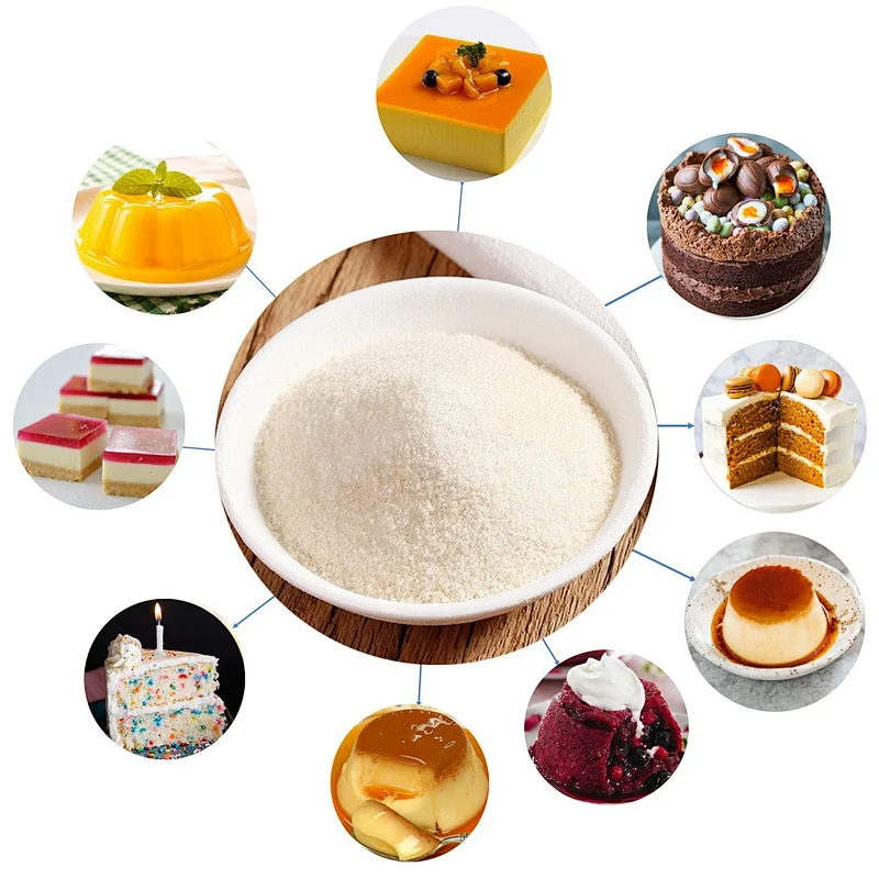 Low price halal food grade gelatine powder for jelly candy